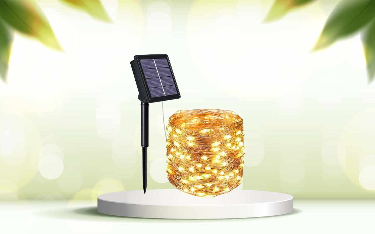 Illumina i tuoi spazi con Solar Wire Light: atmosfera magica senza consumi